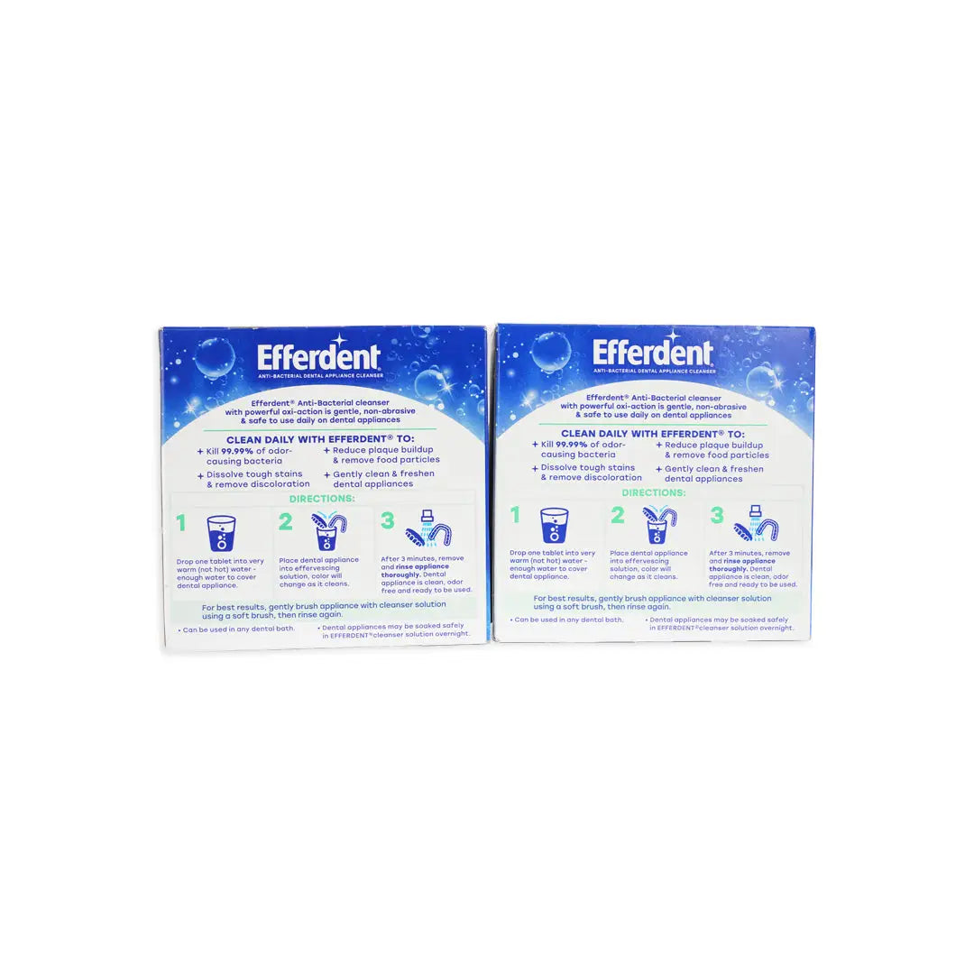 97433-Efferdent Minty Fresh Denture Cleanser 44 Tablets Set +4