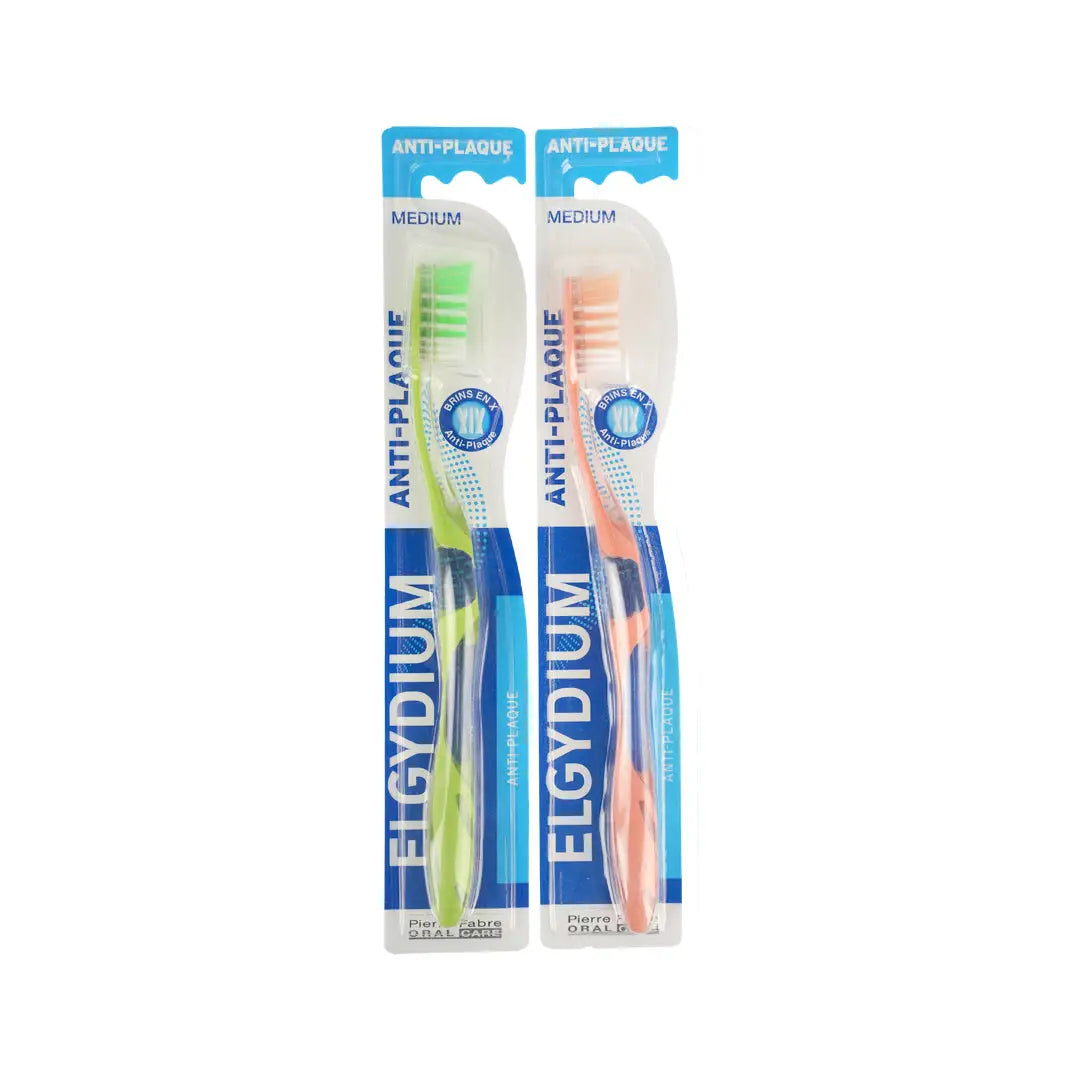97526-Elgydium Anti-plaque Toothbrush -Medium Set