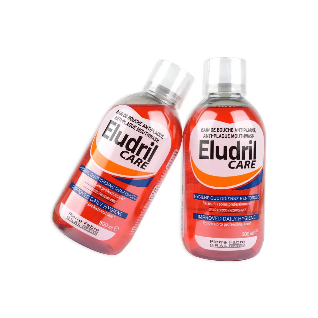 Eludril Care Mouthwash 500ml Set