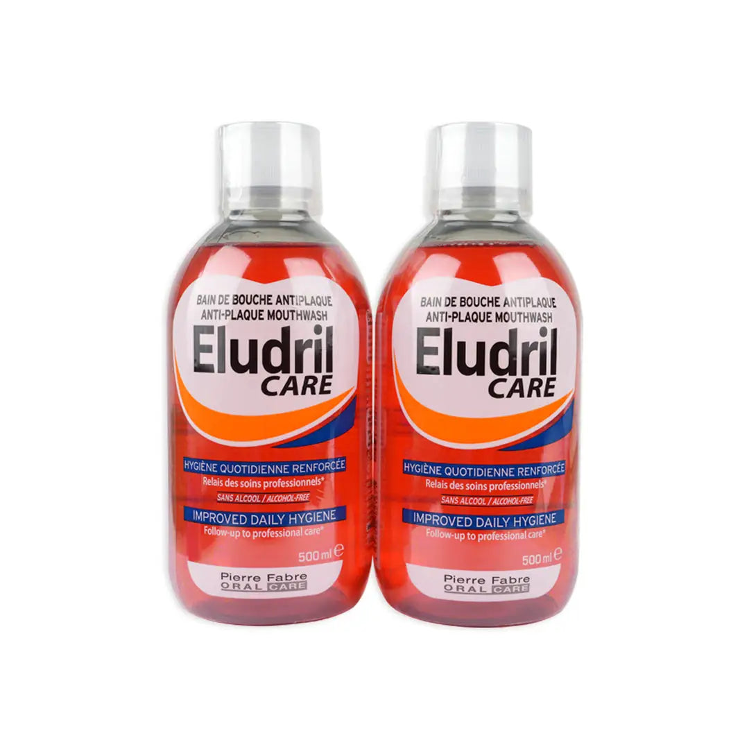 Eludril Care Mouthwash 500ml Set
