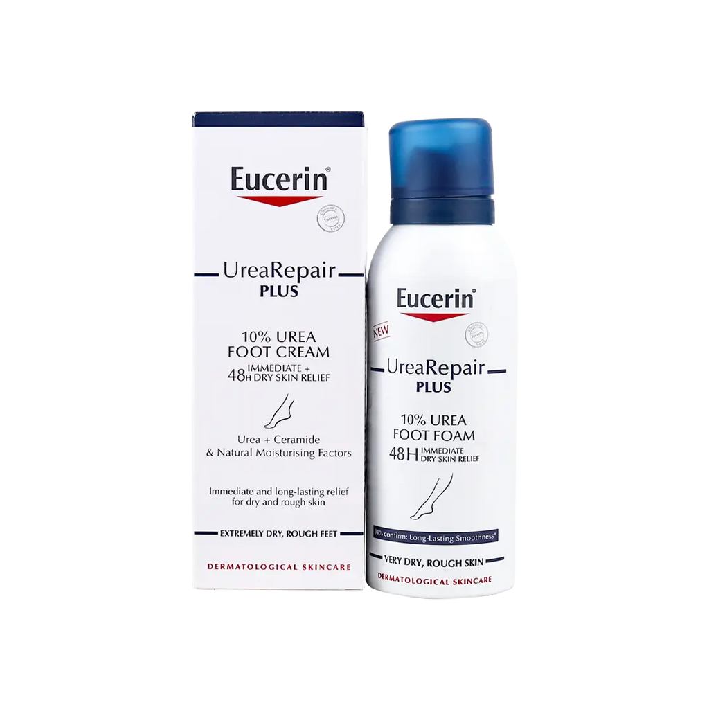 Eucerin 10% Urea Foot Foam + Cream Set