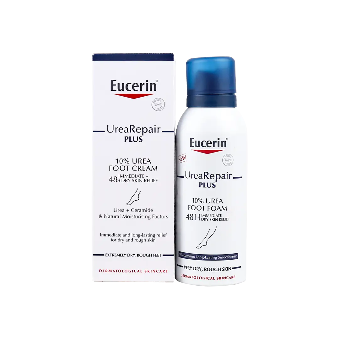 97038-Eucerin 10% Urea Foot Foam + Cream  Set
