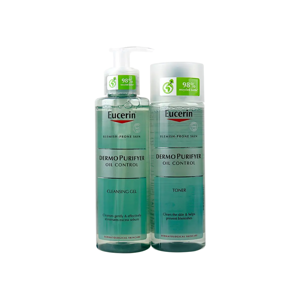 Eucerin Dermo Purifyer Cleansing Gel + Toner Set