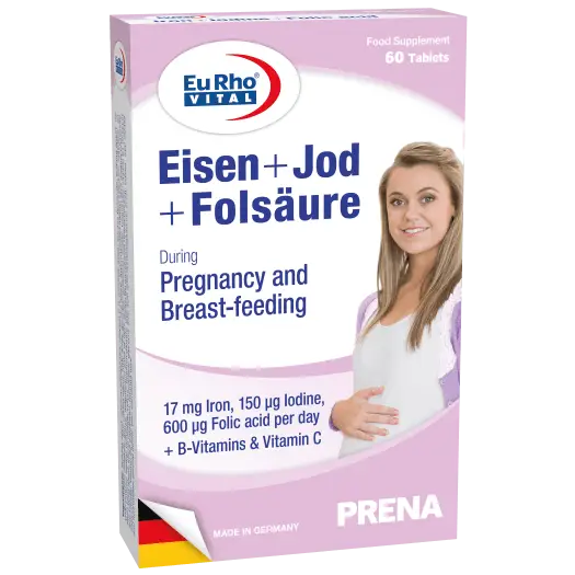 EuRho Vital Eisen Pregnancy & Breast-Feed. 60tab*