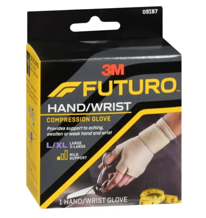 39745-Futuro Hand/Wrist Compression Glove-09187 L/XL