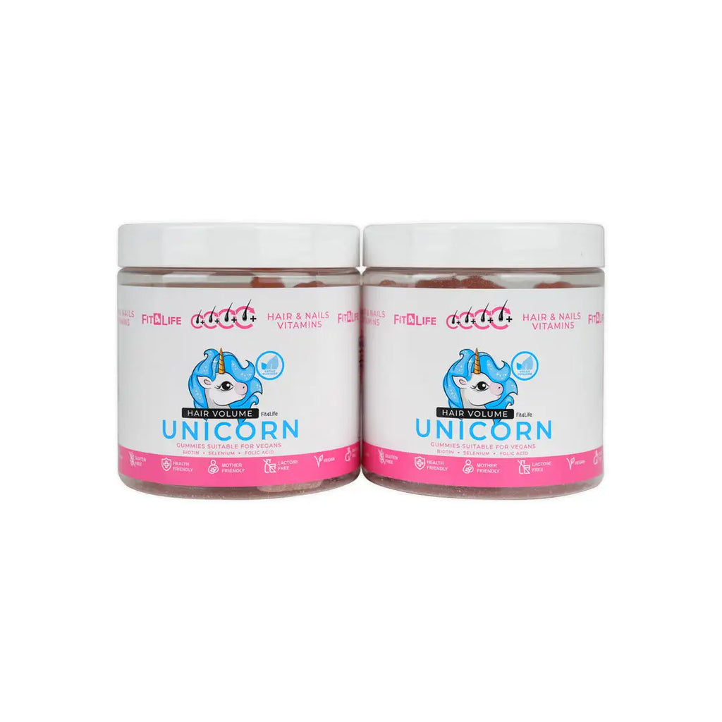 Fit 4 Life Hair Volume Unicorn Set