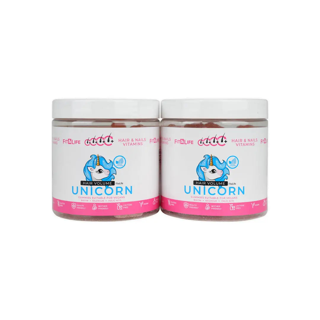 97601-Fit 4 Life Hair Volume Unicorn Set