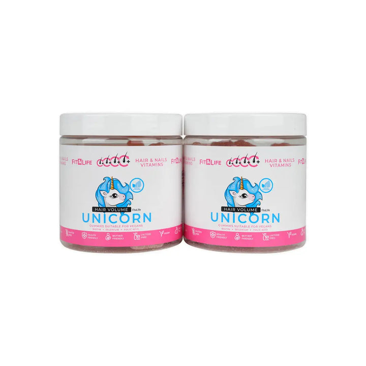 97601-Fit 4 Life Hair Volume Unicorn Set