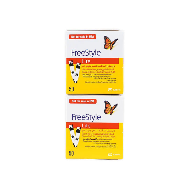 97316-Free Style Lite 50 Strips Duo Set +1