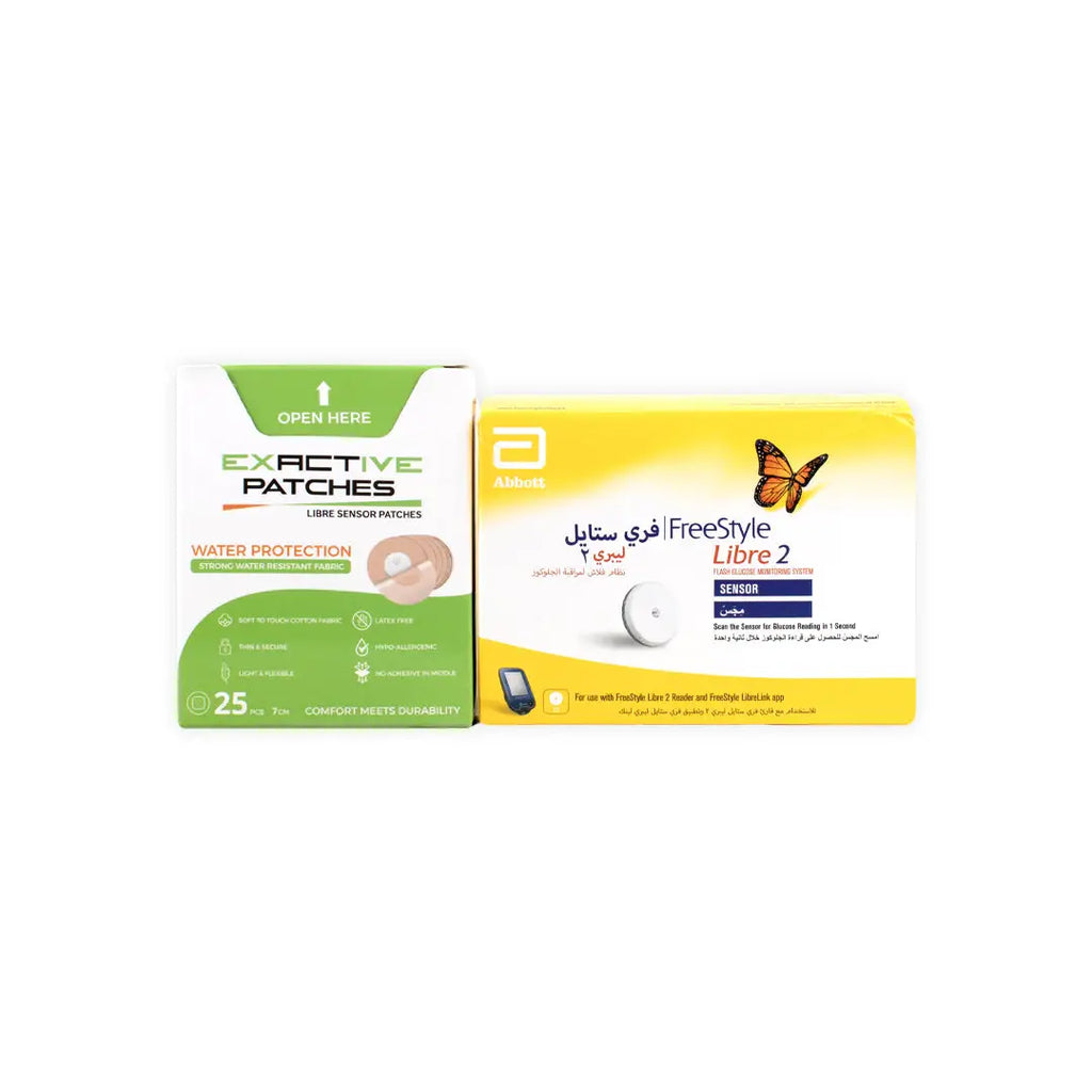 Free Style Libre 2 Sensor + Patches Set