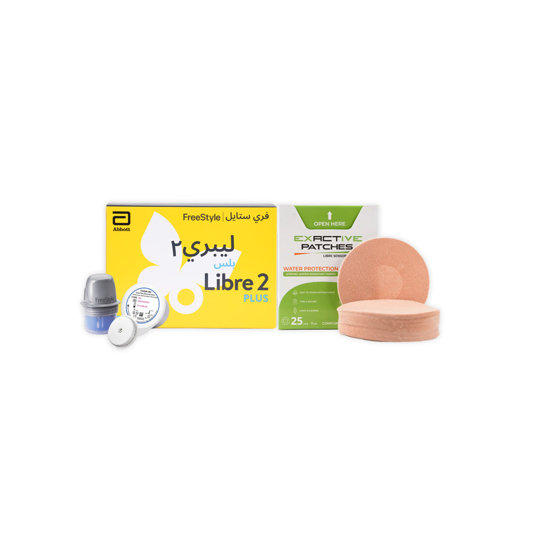 Free Style Libre 2 Plus Sensor + Patches Set