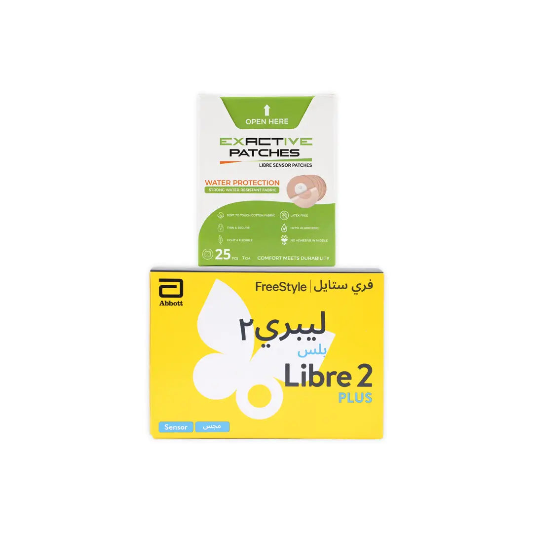 Free Style Libre 2 Plus Sensor + Patches Set
