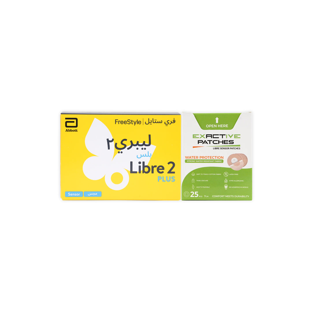 Free Style Libre 2 Plus Sensor + Patches Set