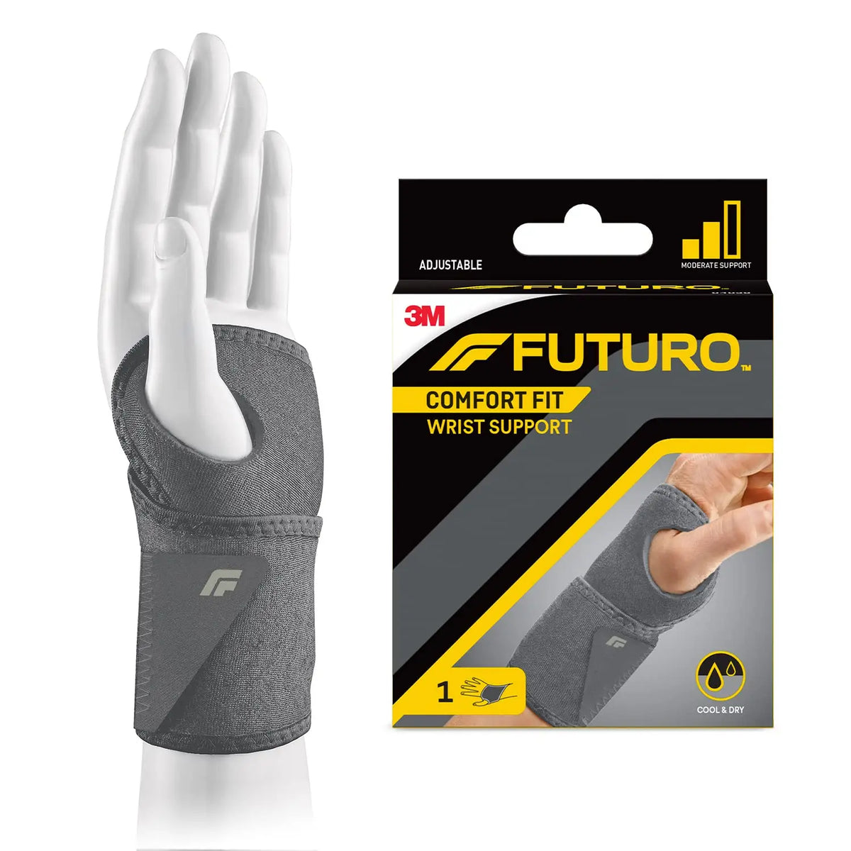 54258-Futuro Wrist Comfort Fit Support-04036 ADJ