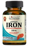 BIOBOLICS GENTLE IRON 28MG 60 CAPSULES