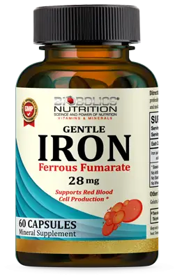 50087-Biobolics Gentle Iron 28Mg 60 Capsules