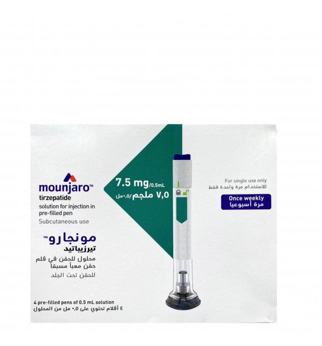 Mounjaro 7.5Mg/0.5ml Sol For Injection In Pre-Filled 4 Pen