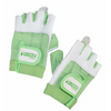 GRIZZLY PAWS WHITE LEATHER GLOVES SIZE-XS