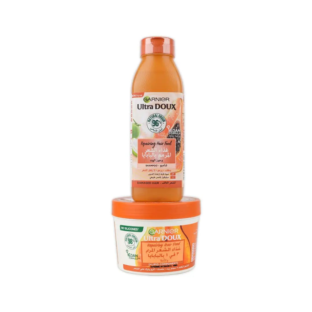 97221-Garnier Repairing Shampoo + Mask Set +1