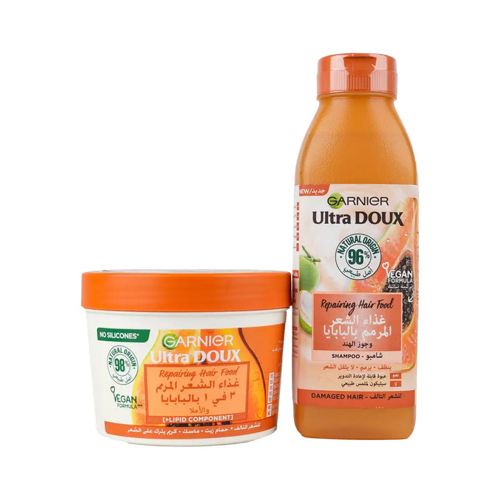 97221-Garnier Repairing Shampoo + Mask Set