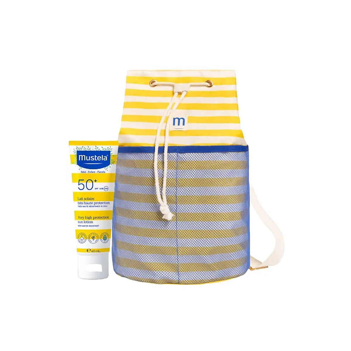 Gift Mustela Drawstring Mesh Bag