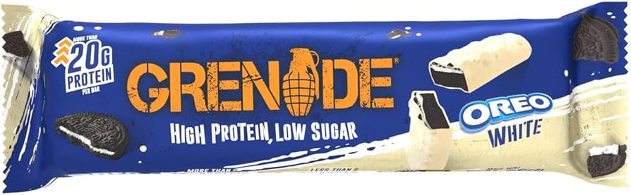 Grenade Protein Bar 60g – Oreo White