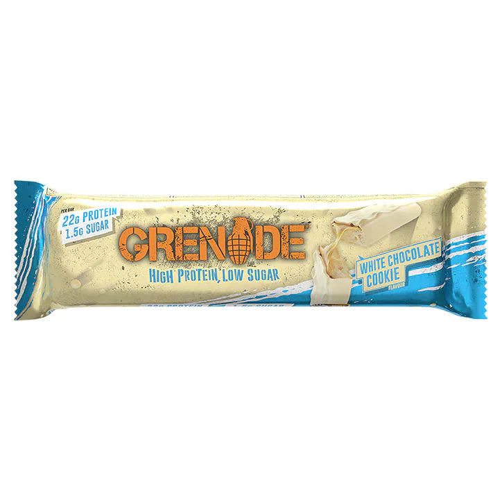 Grenade Protein Bar 60g – White Chocolate Cookie