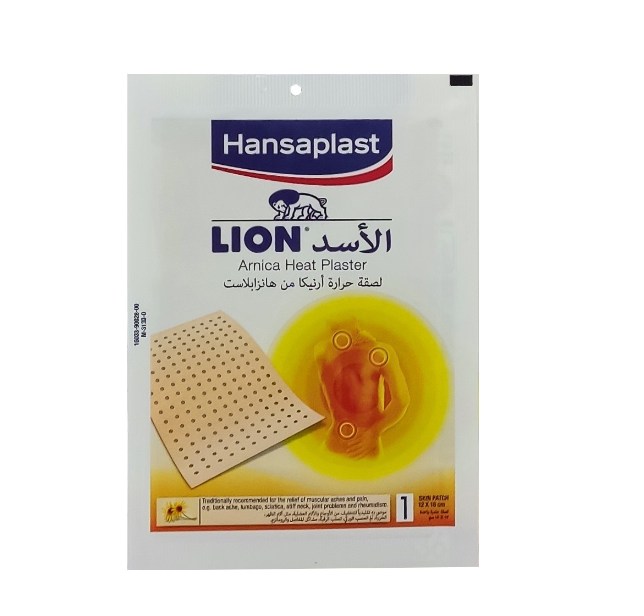 HANSAPLAST LION ARNICA HEAT PLASTER 1PATCH