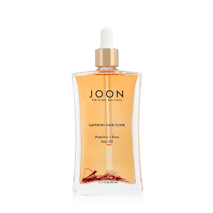 53120-Joon Saffron Hair Elixir  Pistachio + Rose Hair oil 92ml +1