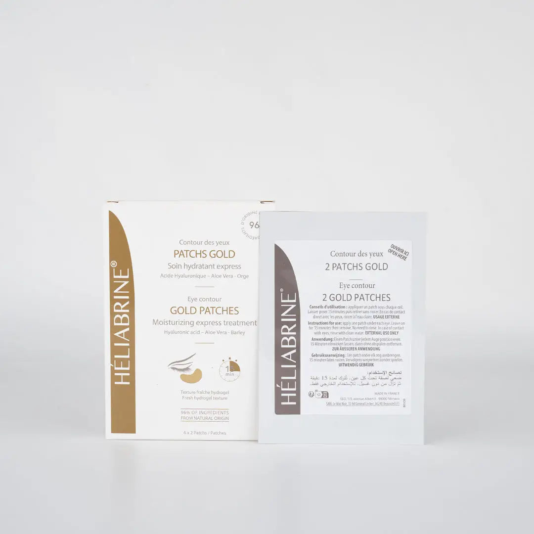 HELIABRINE EYE CONTOUR 6X2 GOLD PATCHES