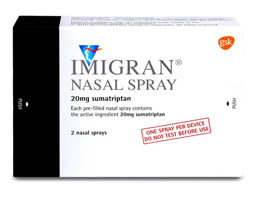 IMIGRAN 20MG NASAL SPRAY 2PCS