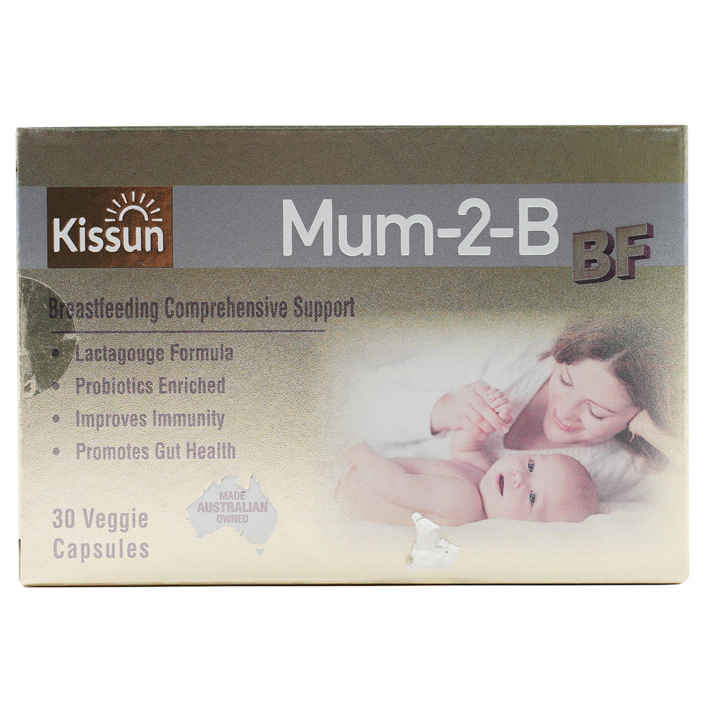 Kissun Mum-2-B BF 30 Veggie Capsules