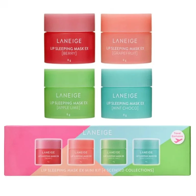 Laneige Lip Sleeping Mask Mini Kit - 4 Collections