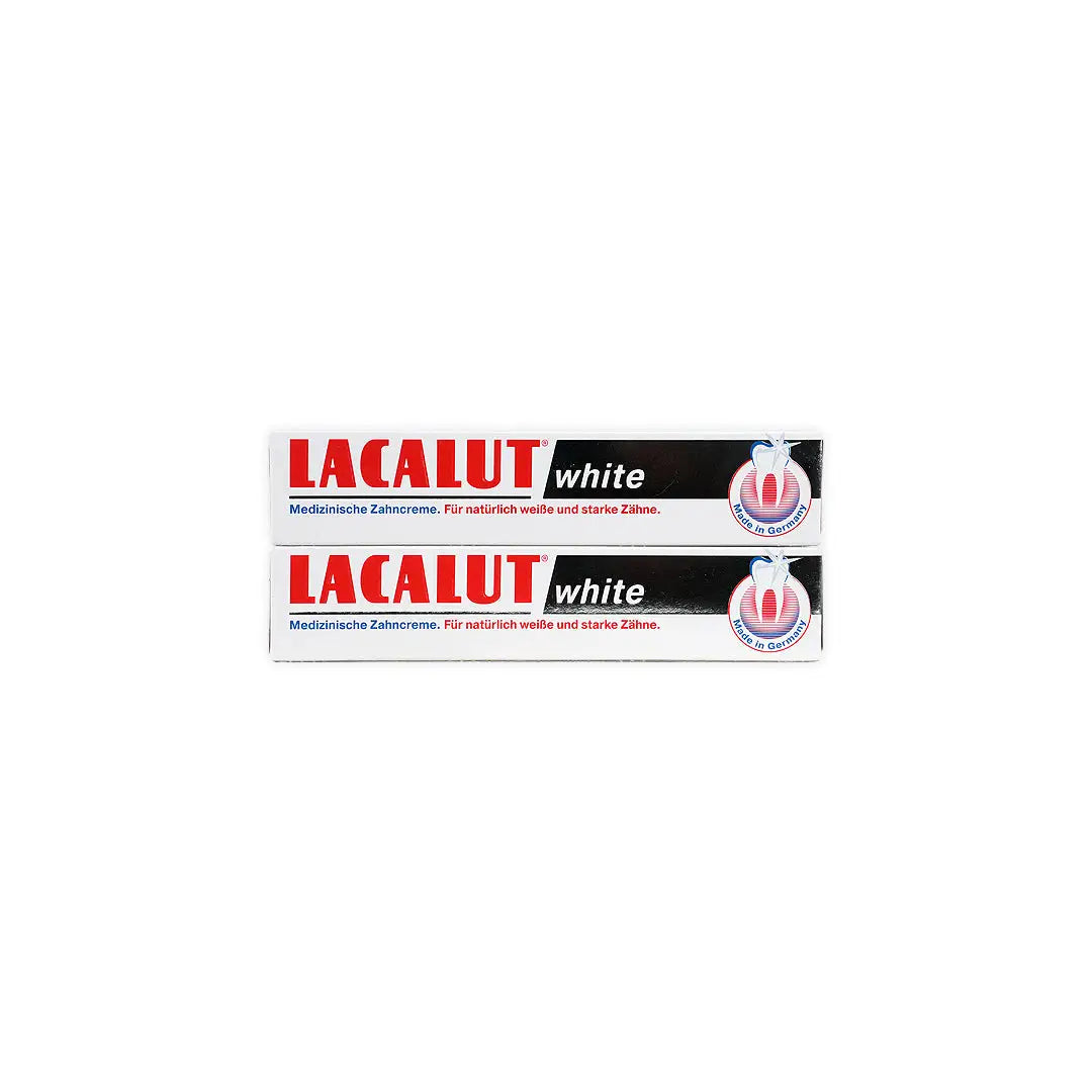 97435-Lacalut White Toothpaste 75ml Set +1