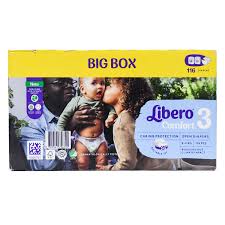 Libero Comfort No.3 (5-9Kg) Box 116Pcs