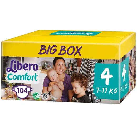 Libero Comfort No.4 (7-11Kg) Box 100Pcs