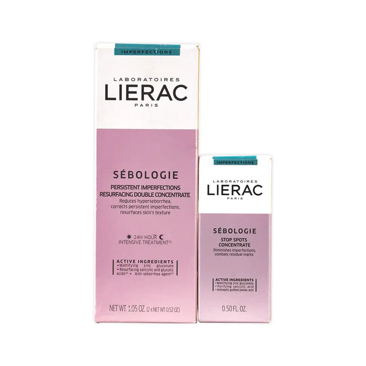 97360-Lierac Sebologic Double Concentrate + Spots Concentrate Set +1