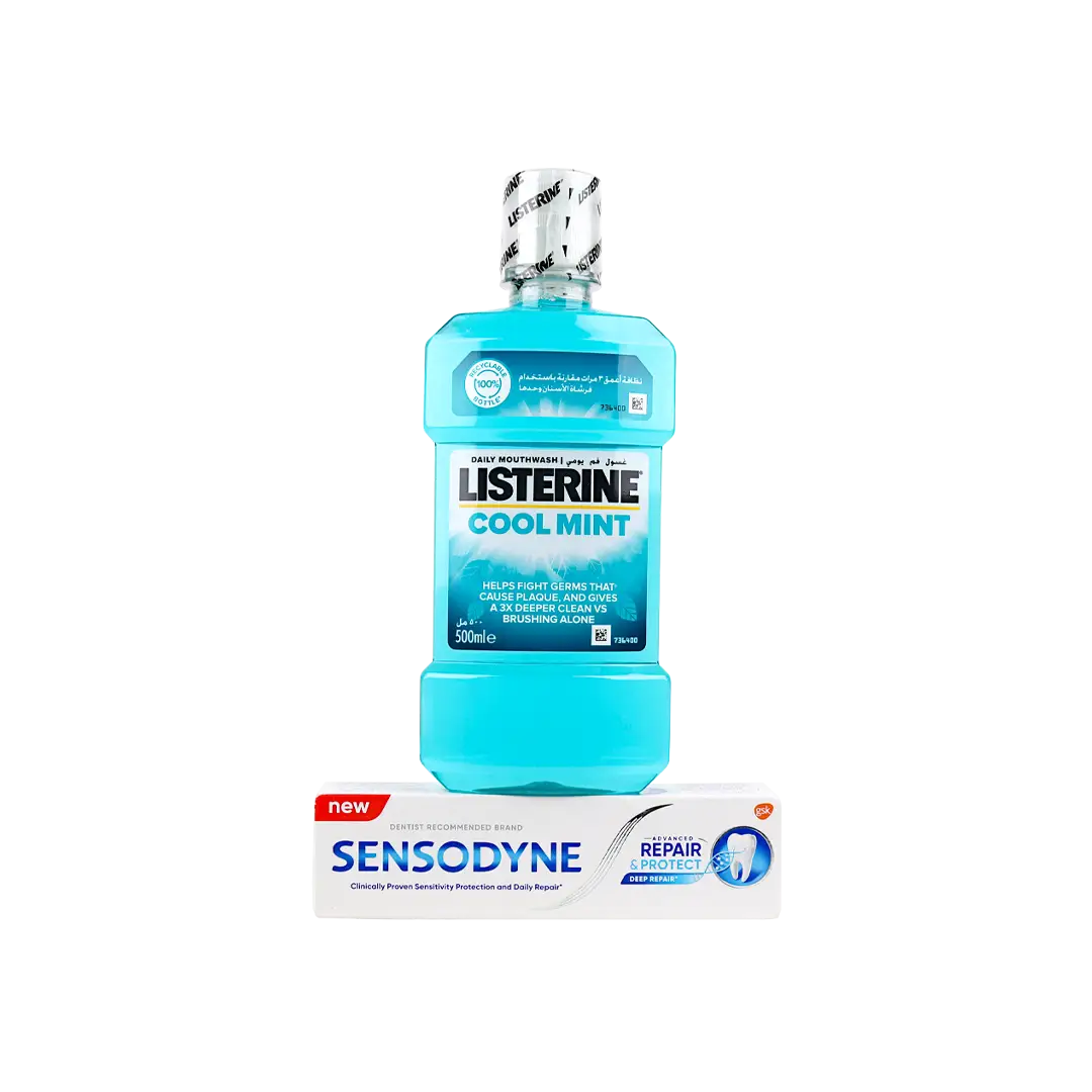 Listerine + Sensodyne Set
