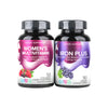 Livs Women Multivitamin + Iron Gummies Set.