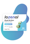 Lozenol Dual Action Sugar Free 20 Lozenges-Eucalyptus