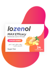 Lozenol Max Efficacy Sugar Free 24 Lozenges-Ginger Honey