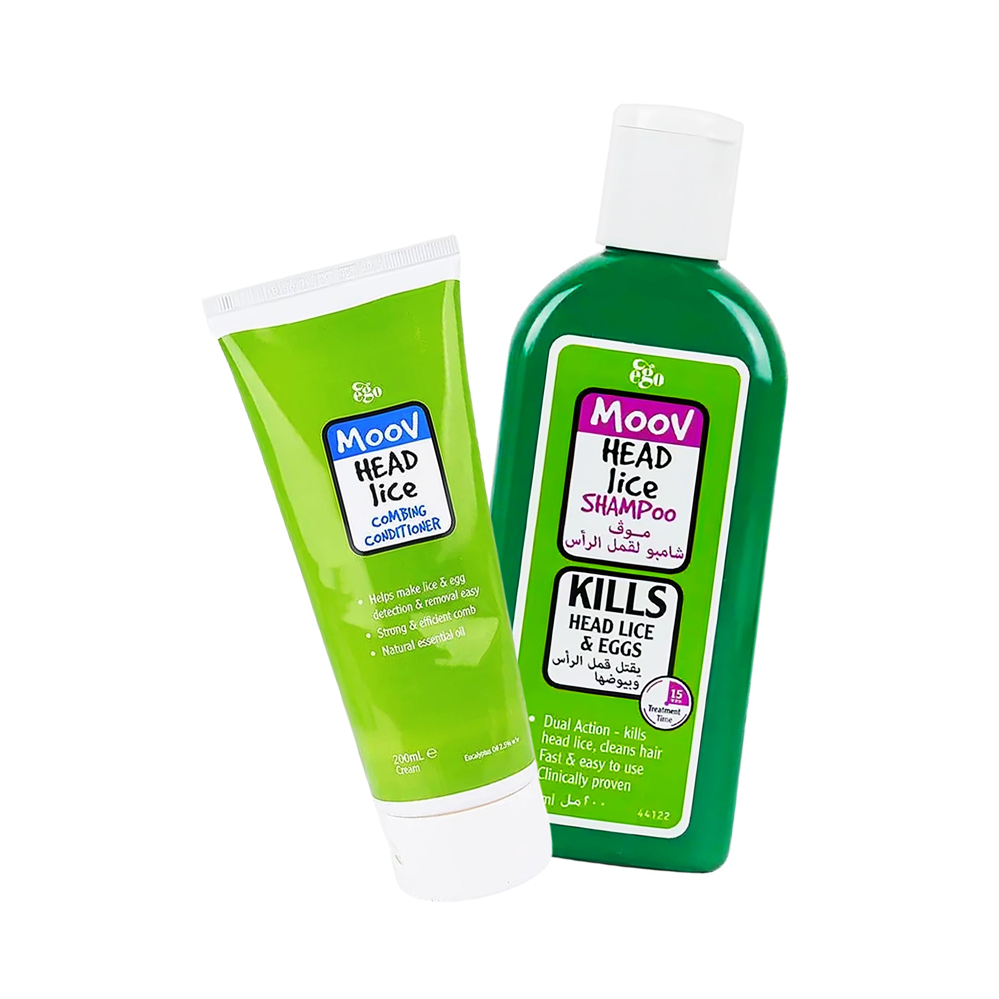 98017-MOOV Head Lice Shampoo & Conditioner 200ml Duo Set 0