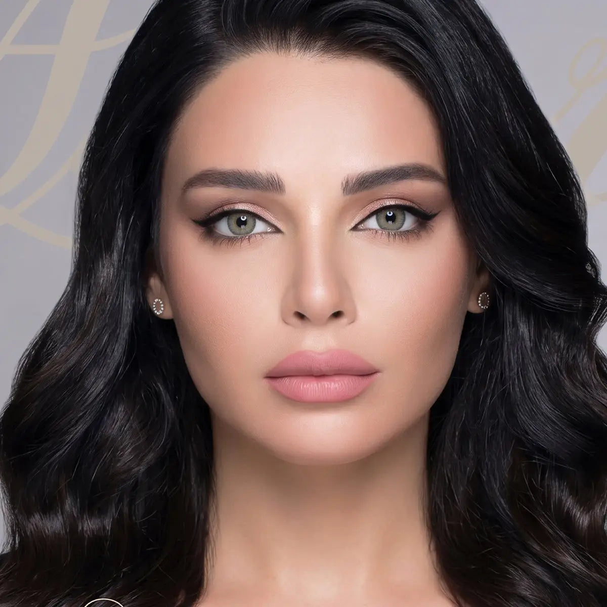 59853-Amore Color Contact Lenses - Marine Gray +1