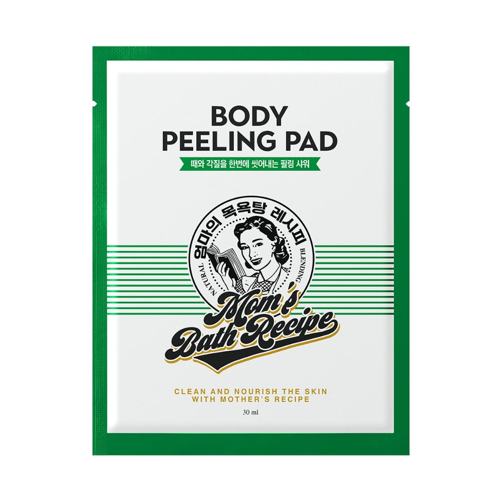 Mom's Bath Recipe Body Peeling Pad 1pcs