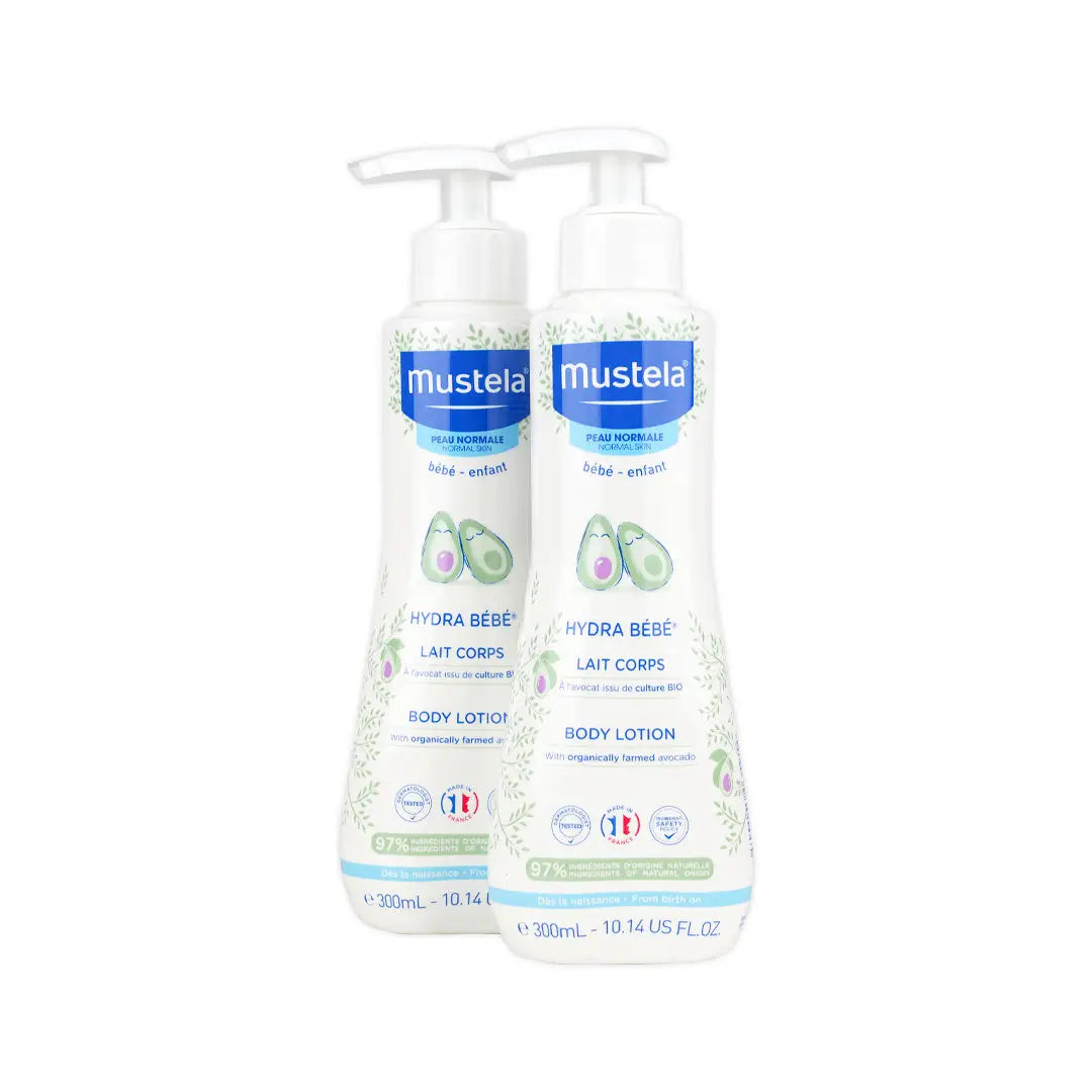 97475-Mustela Bebe-Enfant Hydra Bebe Body Lotion 300ml Set