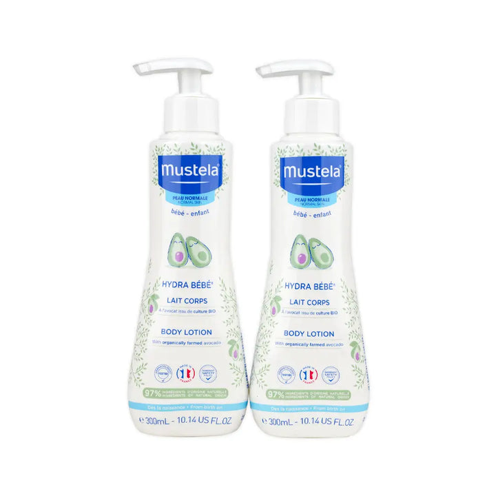 97475-Mustela Bebe-Enfant Hydra Bebe Body Lotion 300ml Set +1