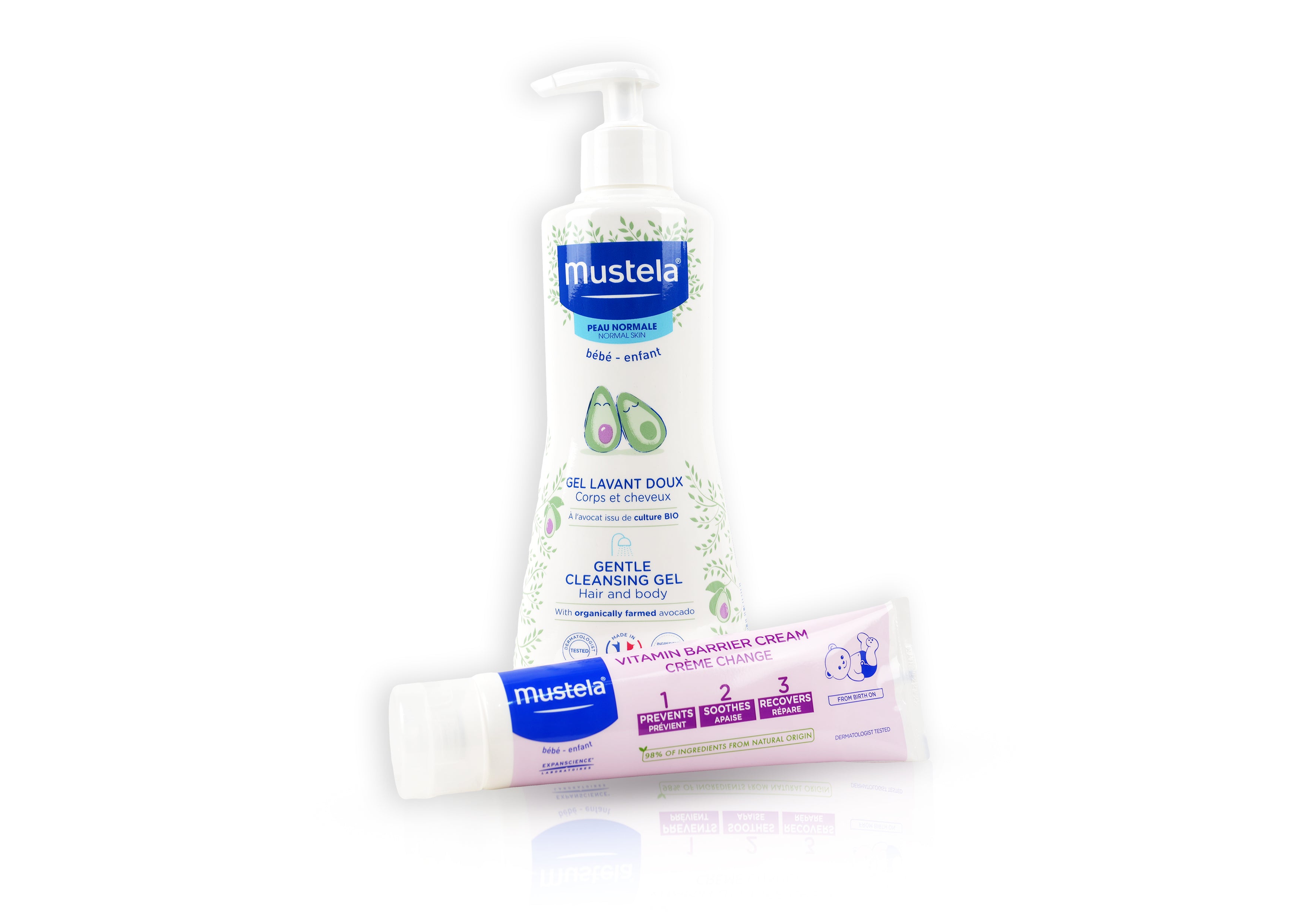 Mustela Diaper Rash + Mustela Shower Gel Set