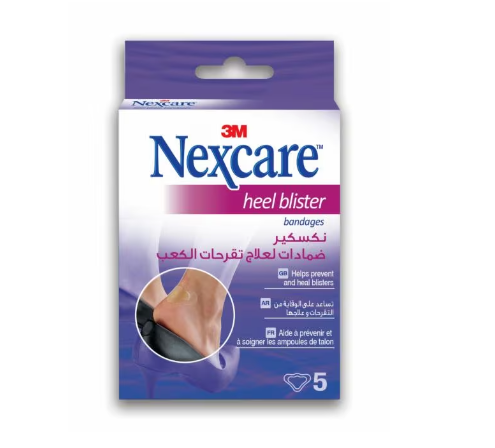 Nexcare Heel Blister Plasters 5pcs