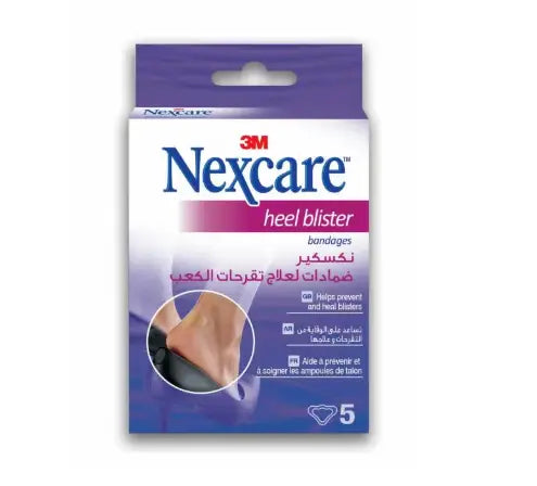 Nexcare Heel Blister Plasters 5pcs-HBB 5N
