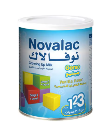 Novalac Genio Omega3 Vanilla From 1 To 3 800gm